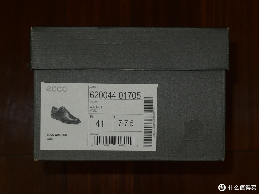 ECCO 爱步 Windsor Plain Toe Tie — 传统优雅的小牛皮正装男鞋