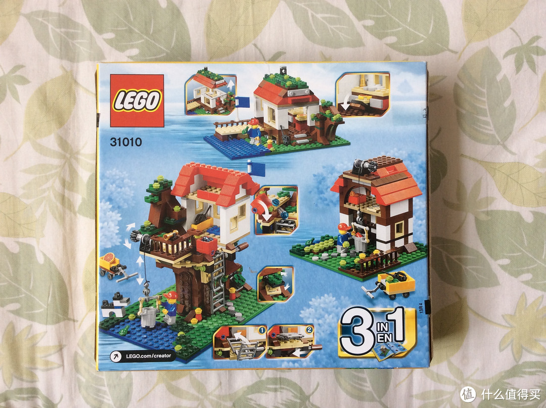 LEGO 乐高 Creator Treehouse 创意百变组 树上小屋 31010 — 我的童年梦