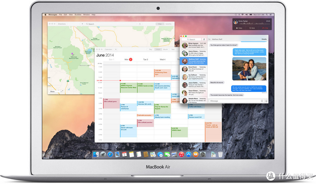 OS X Yosemite继承了iOS 7的扁平化风格