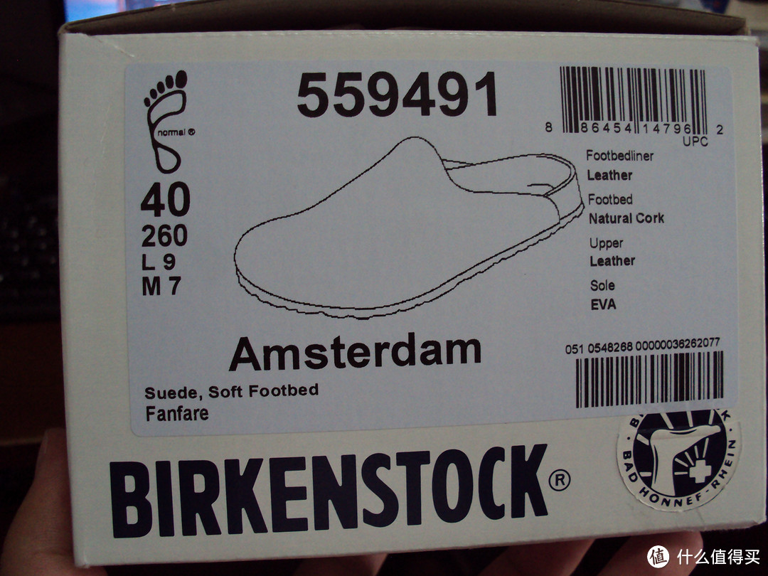 悲催的 Birkenstock 勃肯 bokenAmsterdam 包头拖鞋