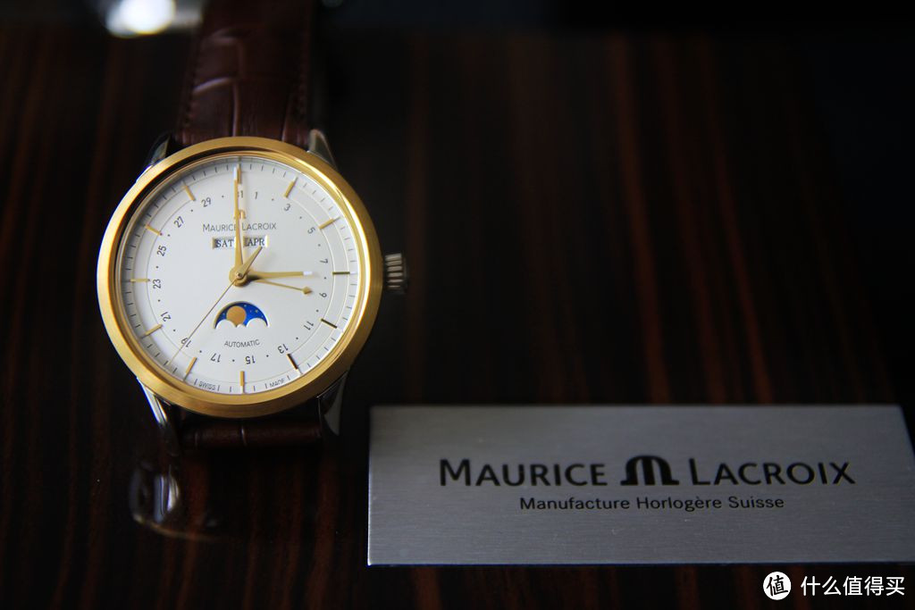 MAURICE LACROIX 艾美 典雅 18K金自动机械月相腕表 LC6068-YS10