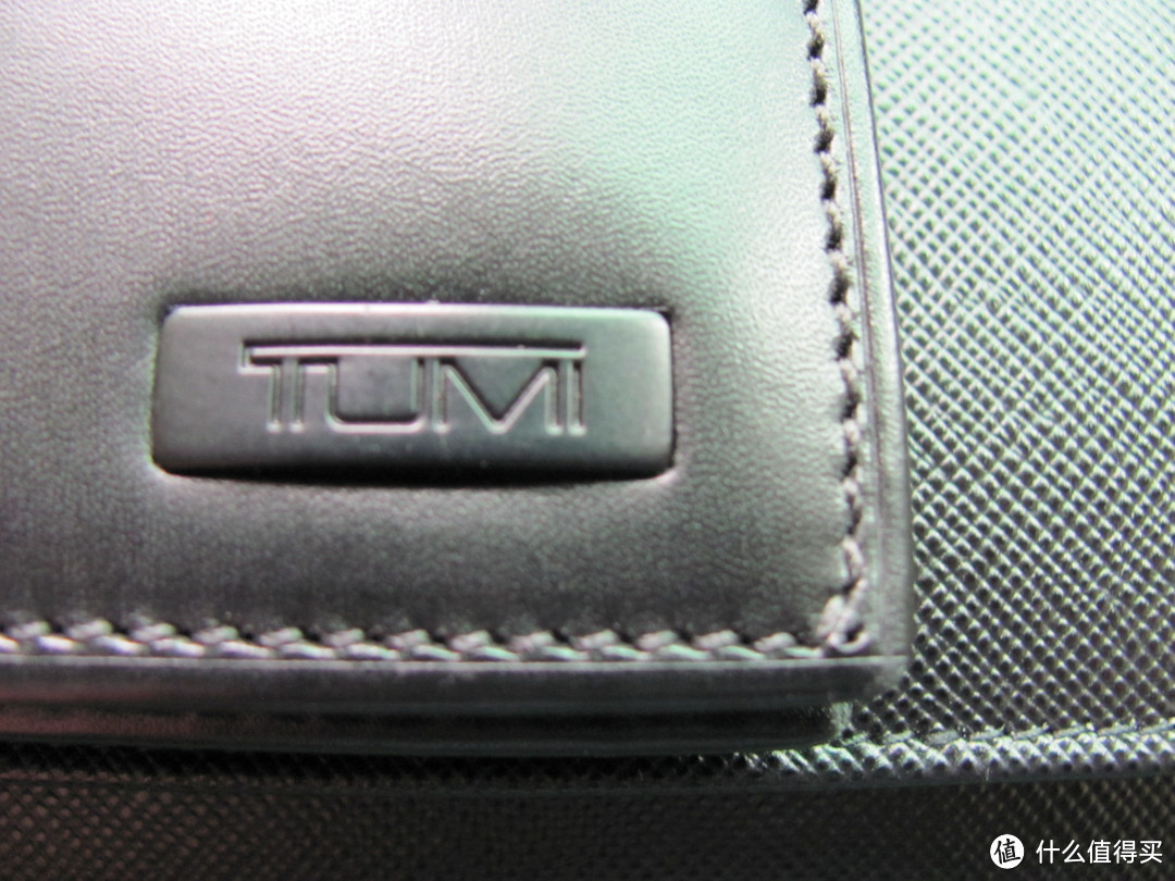 第100晒：SMZDM金币兑换的 TUMI Black Textured 男款钱包