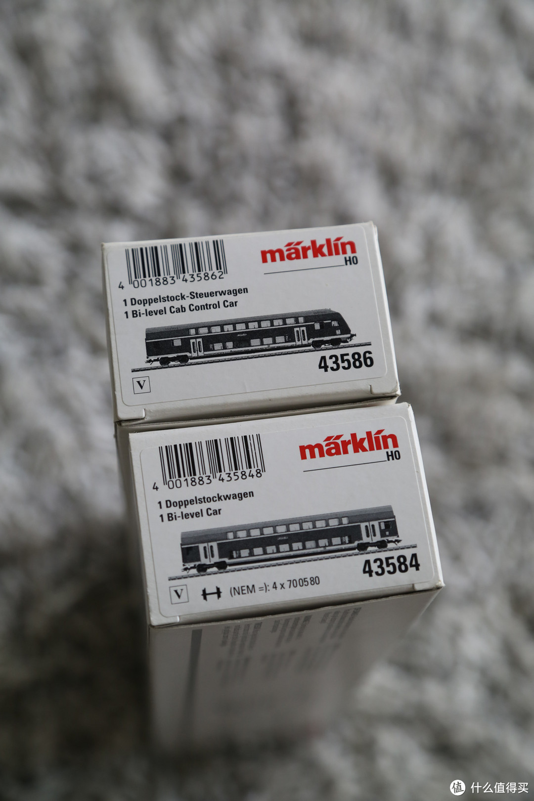 Märklin 德国国铁RE列车模型 43584、43586  — 小众另类的大品牌