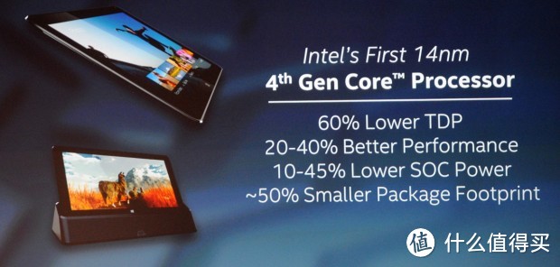 【COMPUTEX】Intel 英特尔发布平板混合本Core M处理器 无需风扇 + 14nm制程