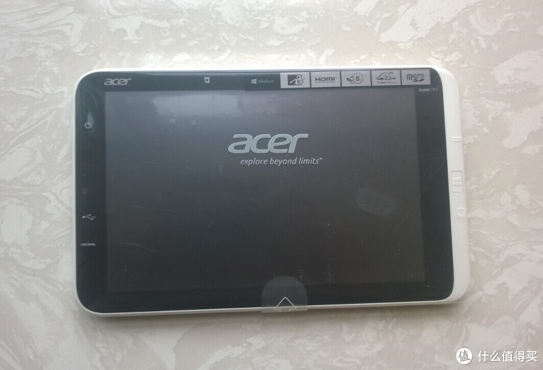 迟到的 神价 acer 宏碁 W3-810 8.1寸平板电脑 晒单