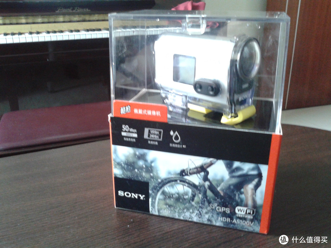 SONY 索尼 HDR-AS100V 运动摄像机 开箱