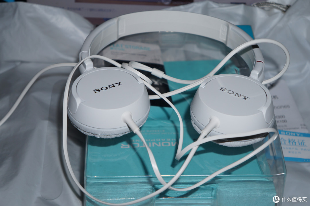 外貌党入手 sony 索尼 耳机 mdr-zx100 头戴式耳机