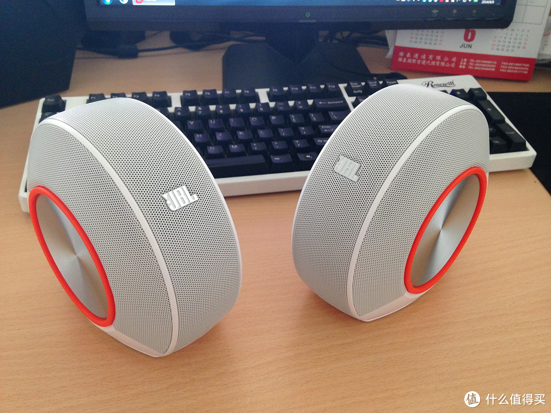 JBL Pebbles 音乐蜗牛 有线迷你音箱 的另类应用