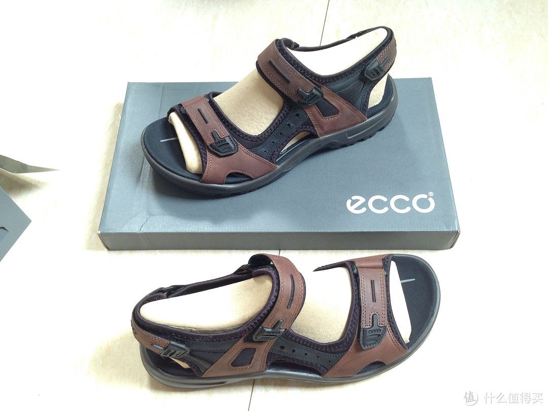 清凉过夏天：ECCO 爱步 Yucatan Sandal 男款凉鞋 & Clarks 其乐 Swing Sky Fisherman 男款凉鞋