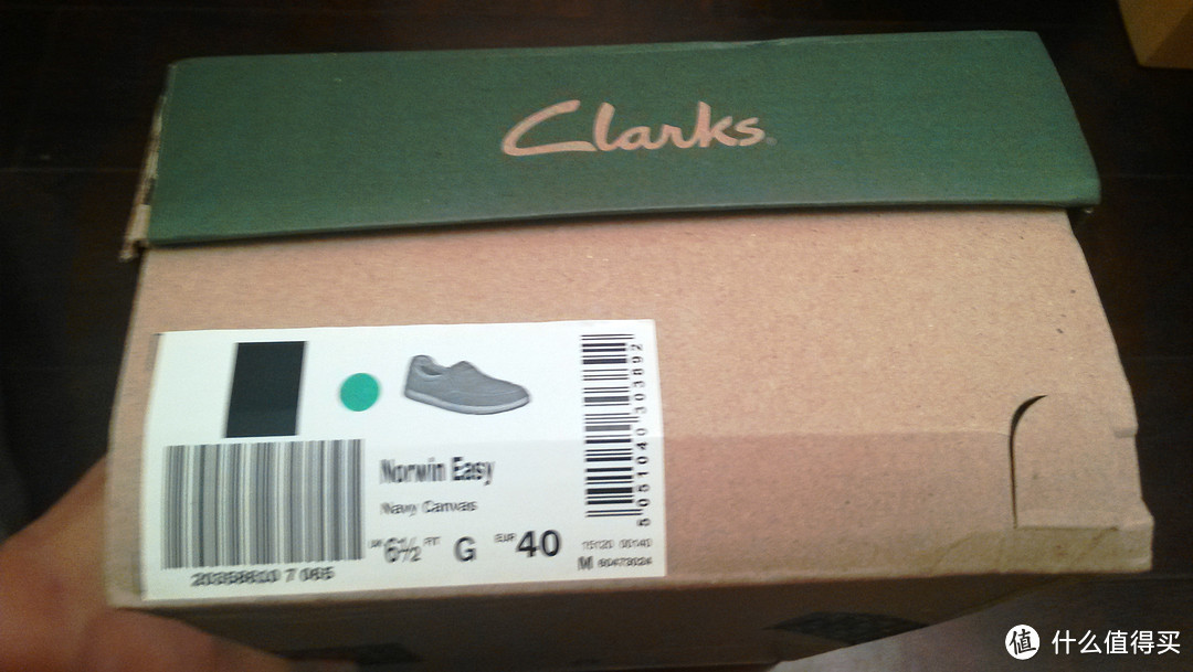 Clarks 其乐 norwin easy 男款帆布休闲鞋