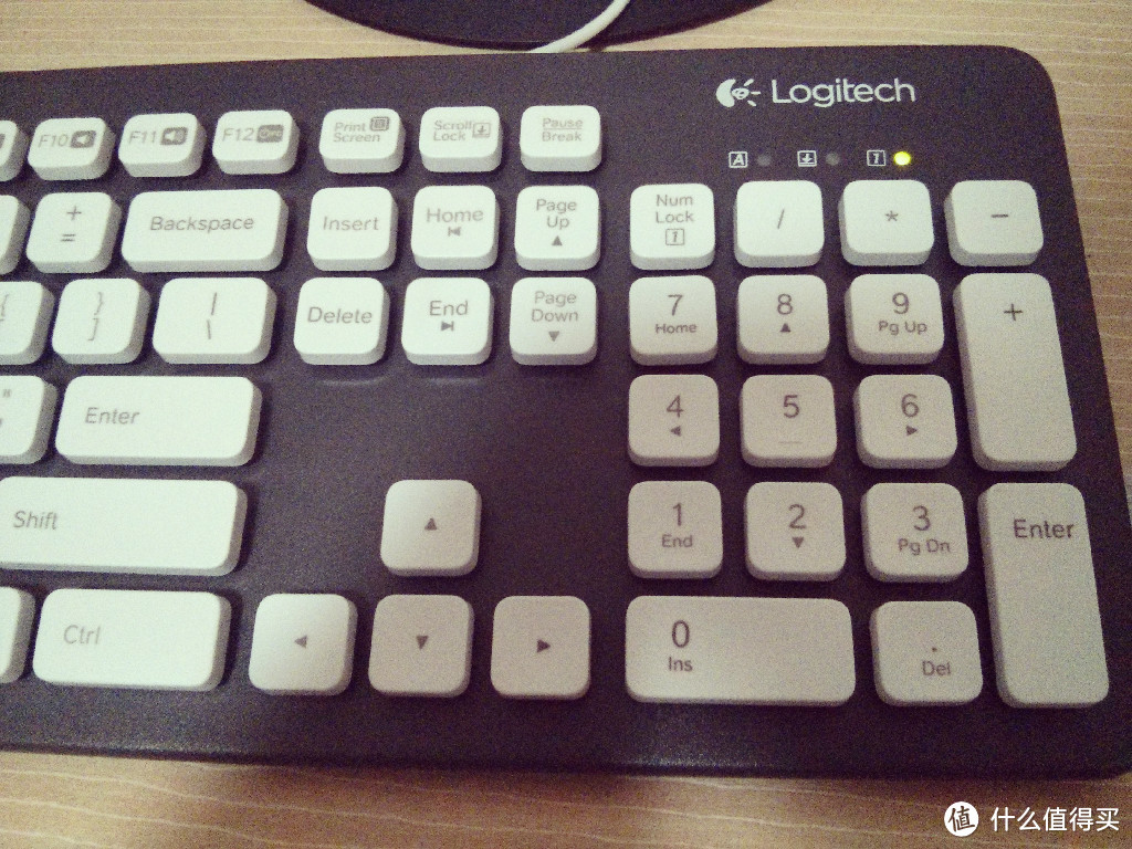 生日礼物：Logitech 罗技 K310 有线水洗键盘 & T400 无线局部触控鼠标