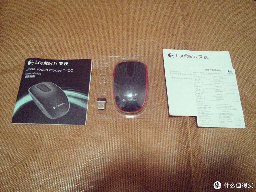 生日礼物：Logitech 罗技 K310 有线水洗键盘 & T400 无线局部触控鼠标