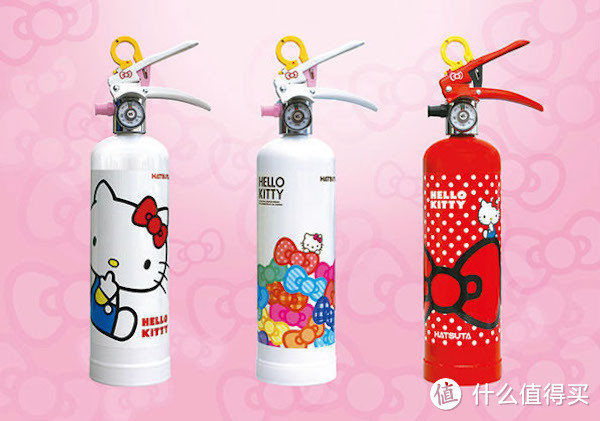 Hello Kitty 携手消防设备厂推联名灭火器 消防用具也卖萌