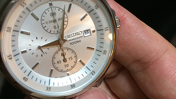 美中不足：SEIKO 精工 CHRONOGRAPH系列 SNDE17 男款时尚腕表