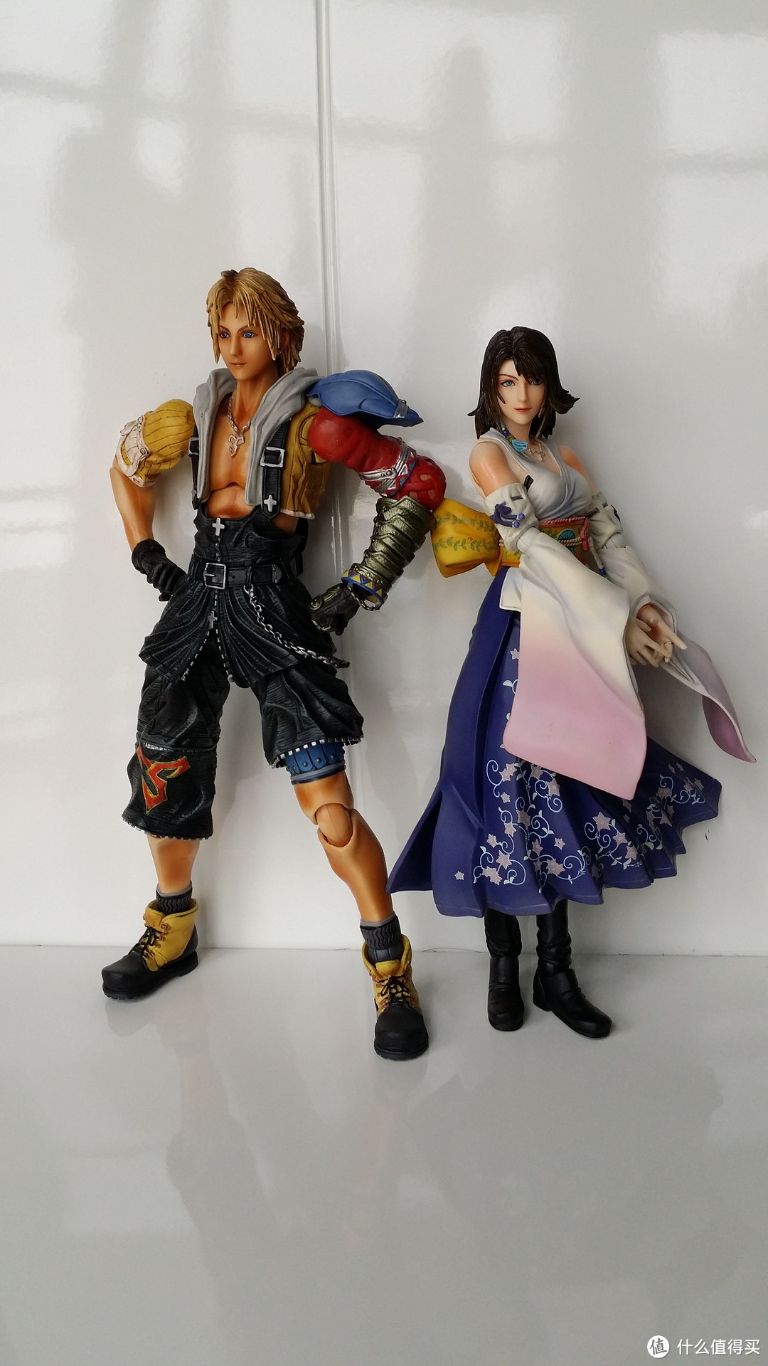 流光与波浪的记忆 悲而不伤的结局：日淘 PLAY ARTS改 最终幻想X TIDUS & YUNA 手办