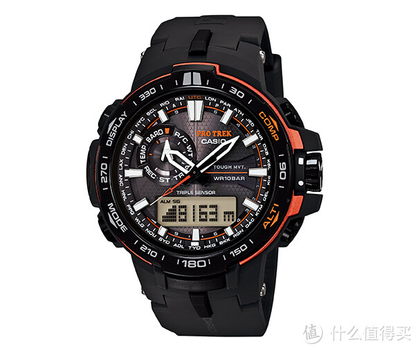 CASIO 卡西欧 PROTREK系列 男款腕表 PRW-6000Y-1JF