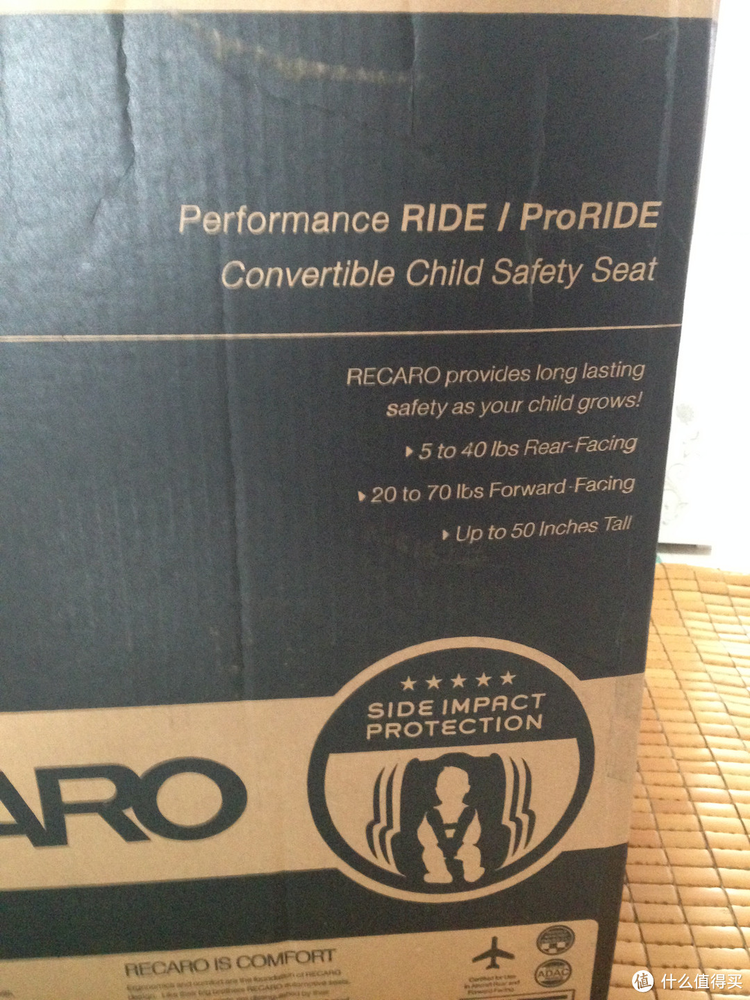 再晒 RECARO 瑞雷卡罗 Performance Ride 安全座椅 新思路 多细节