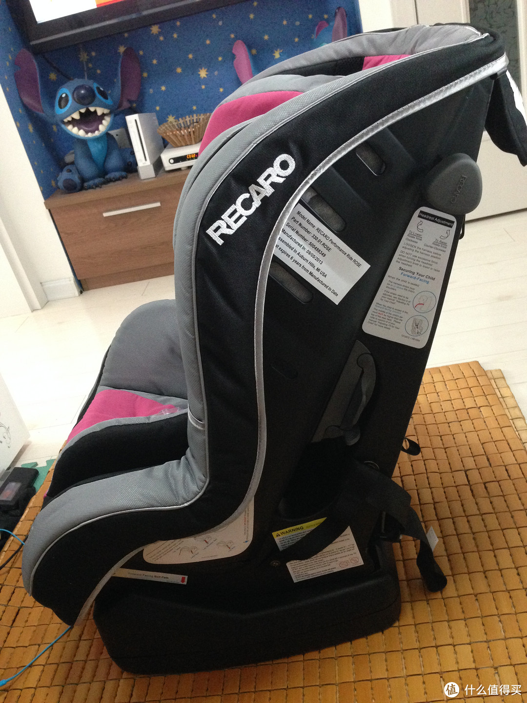 再晒 RECARO 瑞雷卡罗 Performance Ride 安全座椅 新思路 多细节