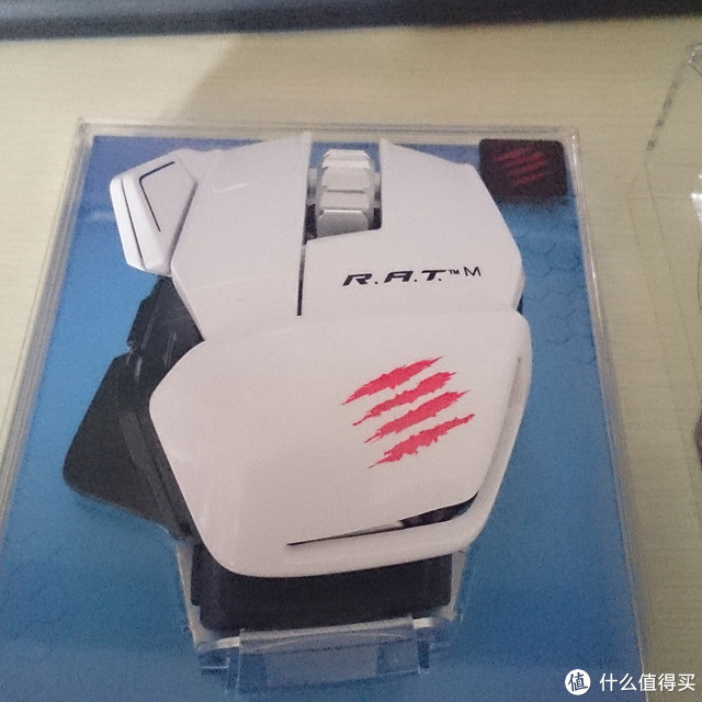 Saitek 赛钛客 美加狮 Mad Catz R.A.T.M 雪妖版蓝牙4.0鼠标