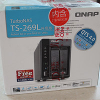 威联通 TS-269L 双盘位NAS网络存储器外观展示(指示灯|接口|硬盘槽)