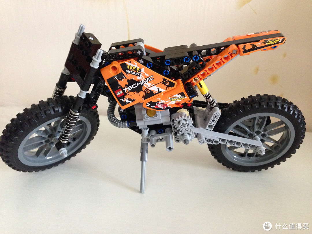 6.2银联节入手的 LEGO 乐高 机械组 越野摩托车 42007