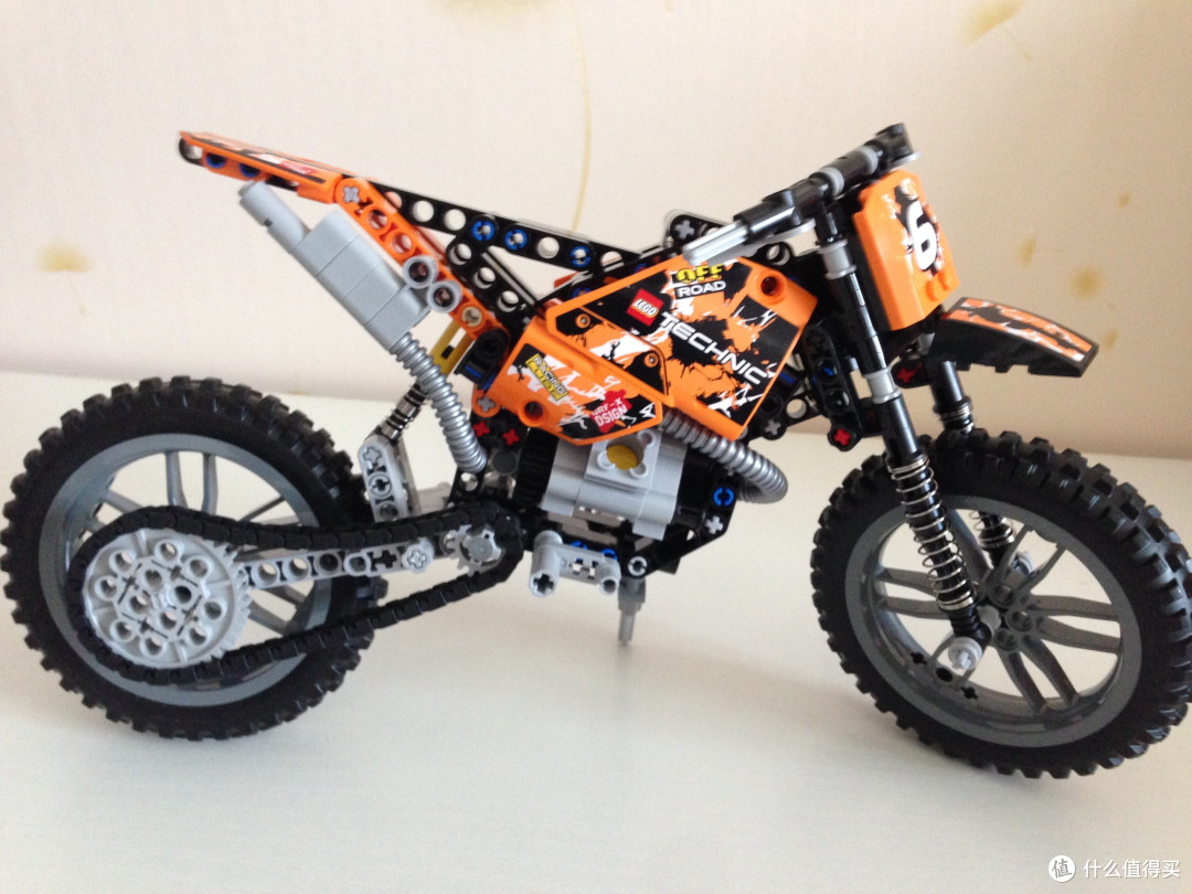 2银联节入手的 lego 乐高 机械组 越野摩托车 42007