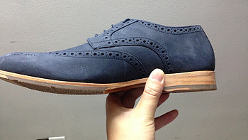 失望大于惊喜：Rockport 乐步 Castleton Wing Tip 雕花男鞋