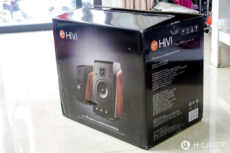 千元2.0音箱王者？HiVi 惠威 M200MKII 2.0音箱，附与轻骑兵v23se2对比