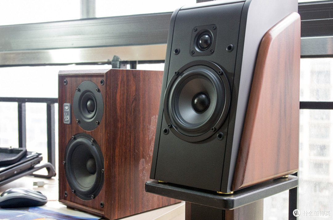 千元2.0音箱王者？HiVi 惠威 M200MKII 2.0音箱，附与轻骑兵v23se2对比