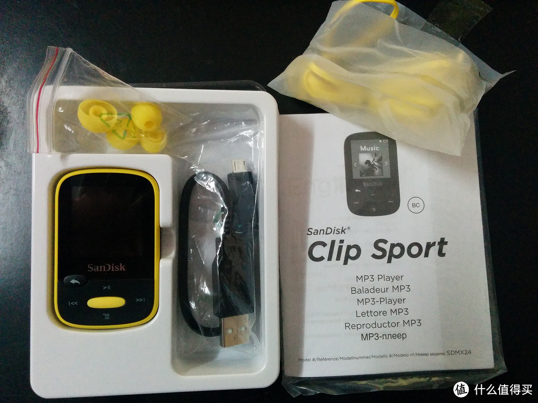 SanDisk 闪迪 Clip Sport MP3播放器，附升级过程
