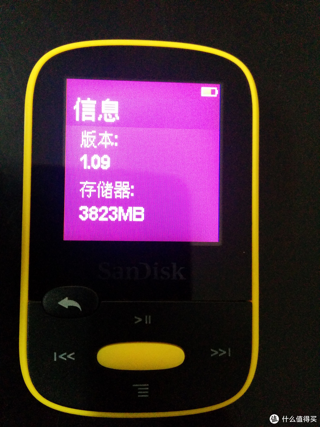 SanDisk 闪迪 Clip Sport MP3播放器，附升级过程