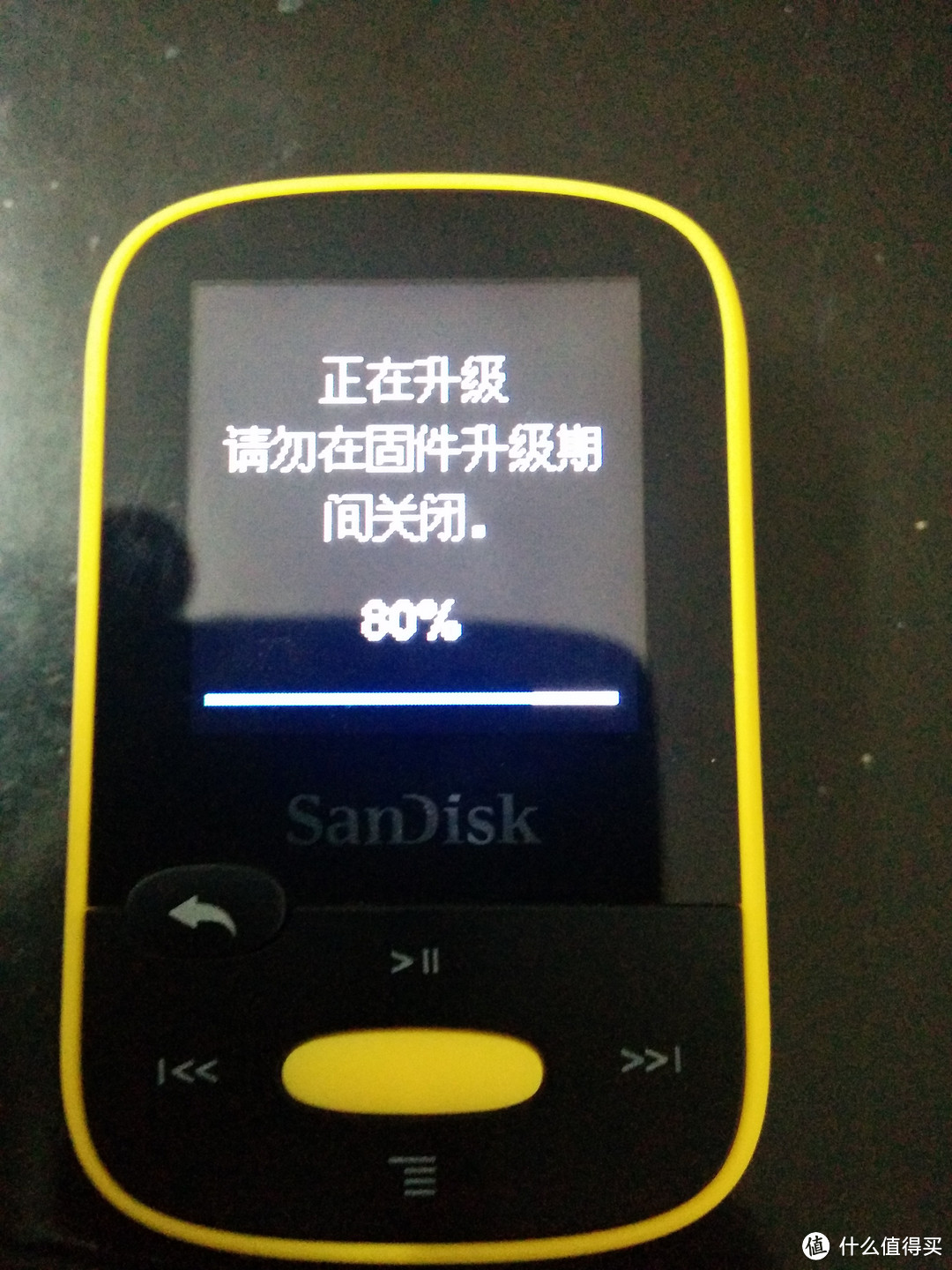 SanDisk 闪迪 Clip Sport MP3播放器，附升级过程