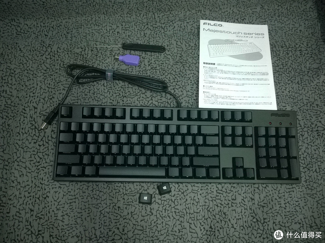 FILCO 斐尔可 FKBN104MRL/EFB2 Majestouch 2 NINJA 忍者GKING二代 黑色红轴 机械键盘