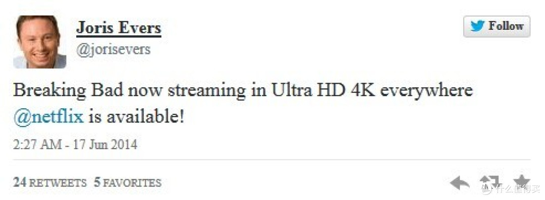 Netflix宣布4K版《绝命毒师》开播 全部自制剧均将推4K版