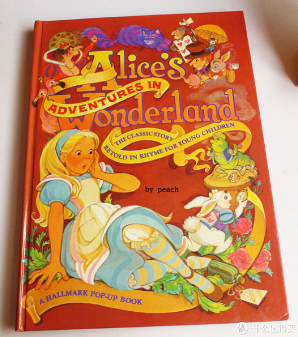 1987年 Hallmark 出品 《Alice's adventures in Wonderland》爱丽丝漫游仙境 3D立体书_开箱晒物