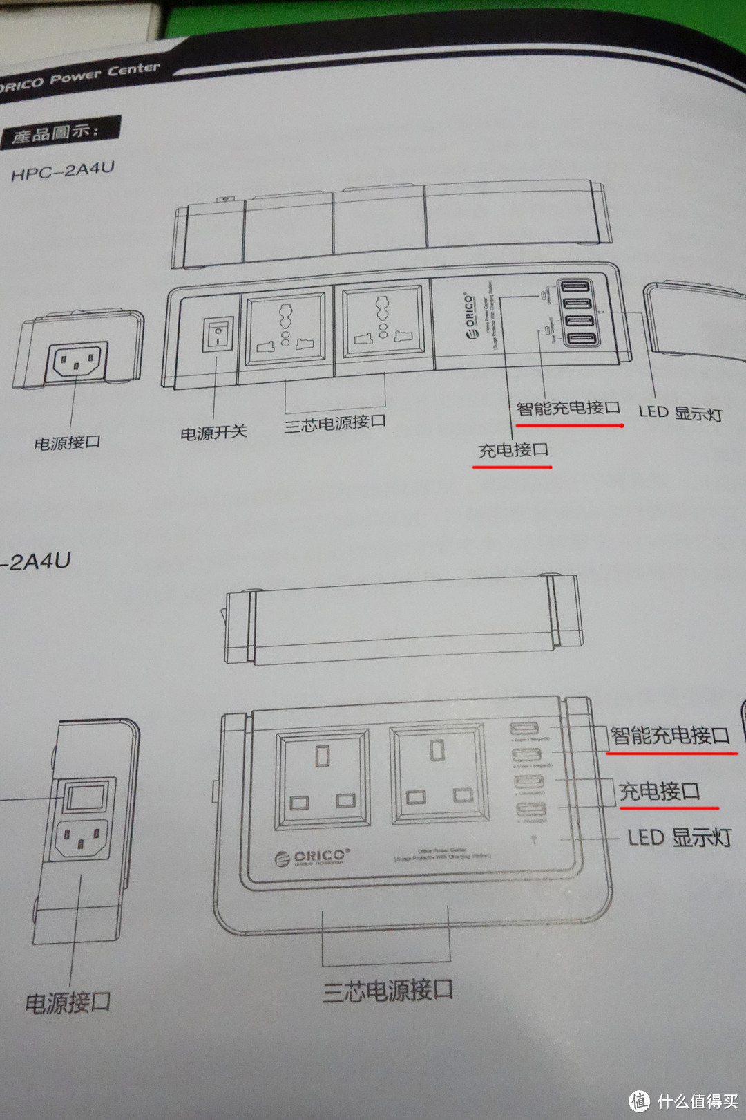 床头USB充电解决方案：ORICO 奥睿科 OPC-2A4U USB充电插座 及床头小工程