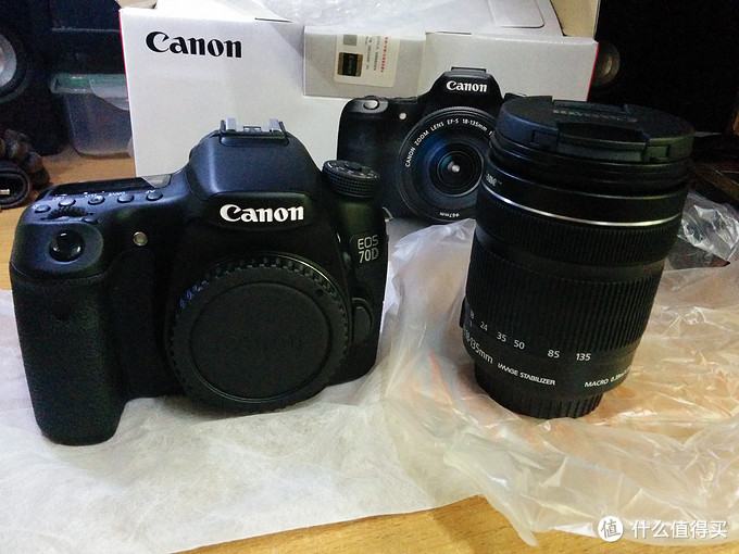 618购物大趴入手Canon 佳能 EOS 70D 数码单反相机 简单开箱