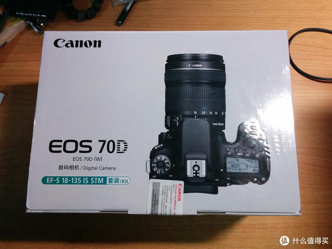 618购物大趴入手Canon 佳能 EOS 70D 数码单反相机 简单开箱