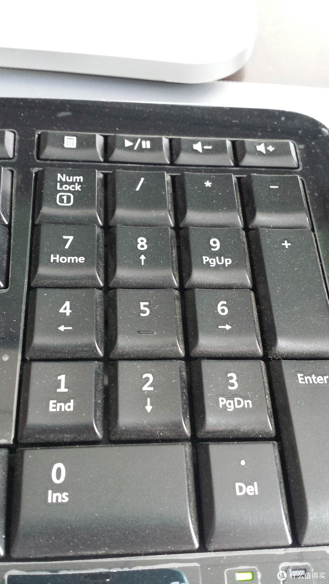 小键盘区域，基本无用，长期打的都是文字，基本无数字