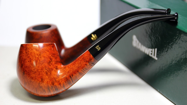 丹麦人肉带回的 stanwell 史丹威 royal guard系列 石楠木 烟斗