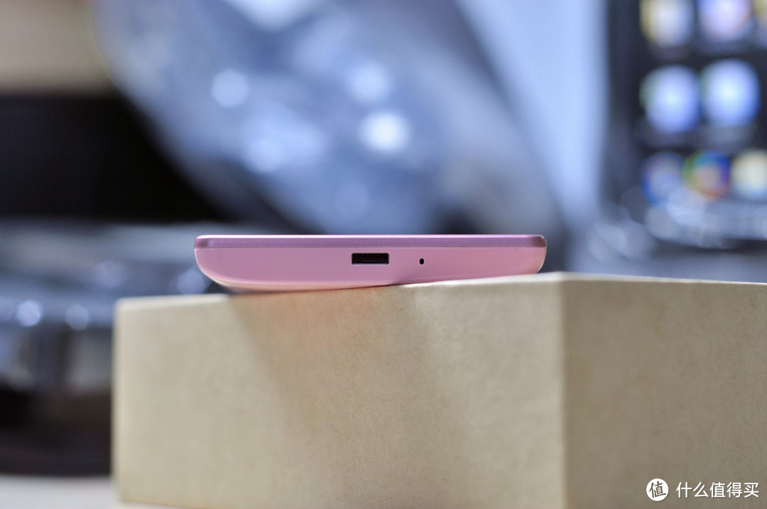 妹子的糖果粉色 红米1S 智能手机 开箱