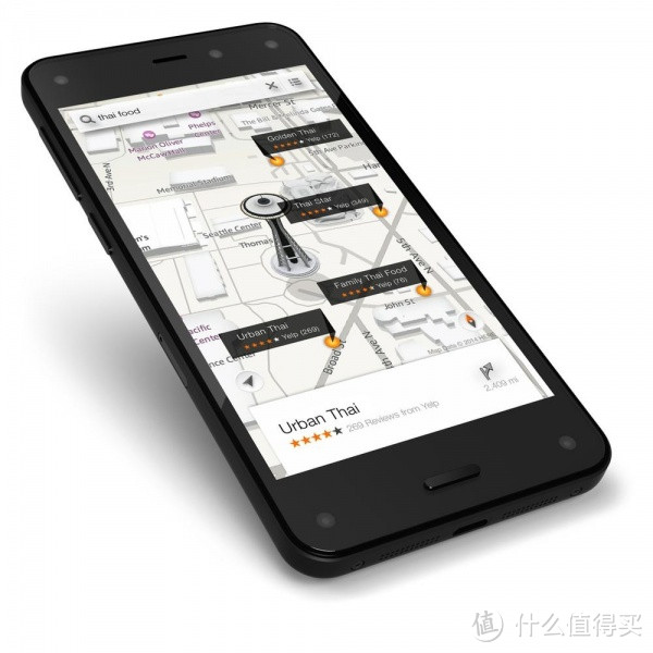 支持动态3D视角的 Amazon Fire 手机发布 32G版649美元