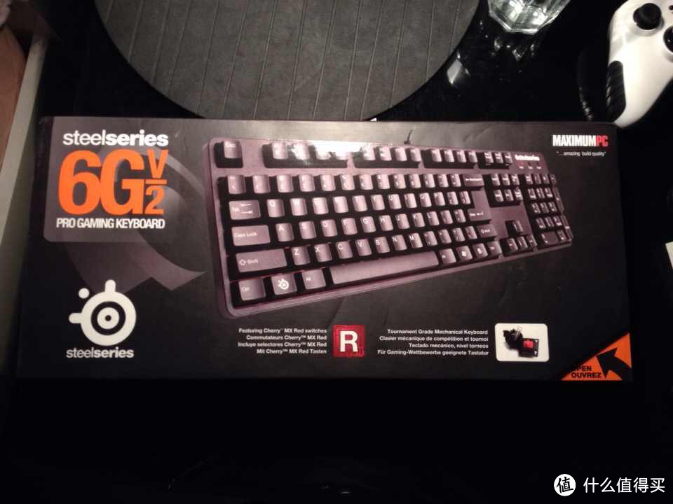 一丛梅粉褪残妆 涂抹新红上海棠：SteelSeries 赛睿 6Gv2 红轴 游戏机械键盘