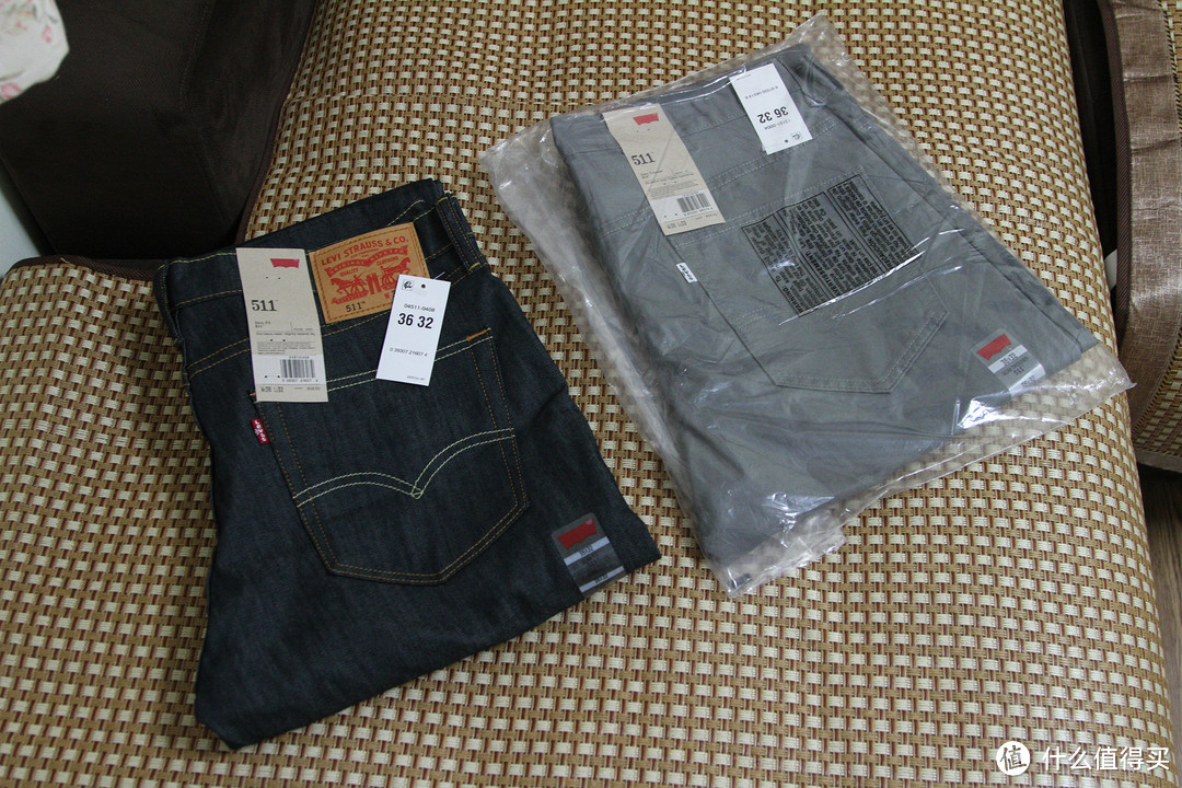 Levi's 李维斯 511 Slim Fit 男款牛仔裤、511 Slim Fit Hybrid Trouser 休闲裤，顺便纪念我的NIKE SHOX VC3战靴