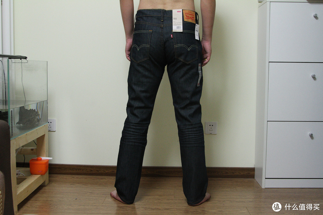 Levi's 李维斯 511 Slim Fit 男款牛仔裤、511 Slim Fit Hybrid Trouser 休闲裤，顺便纪念我的NIKE SHOX VC3战靴