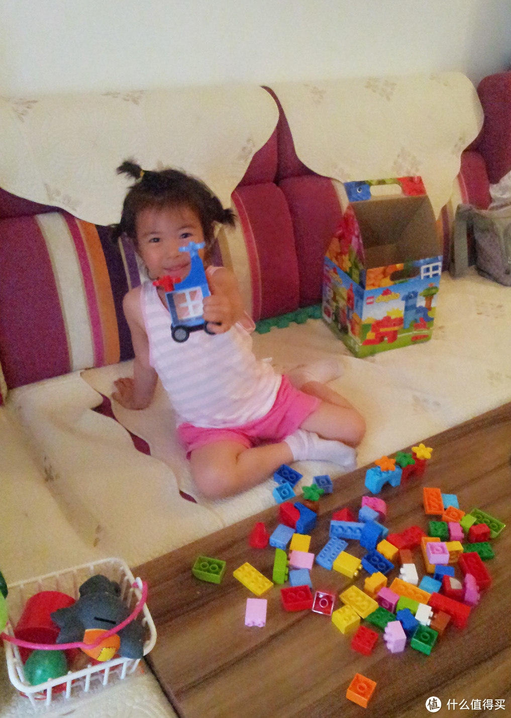 女儿的第一桶大颗粒：LEGO 乐高 得宝系列 L10575 及选购得宝的一点浅见