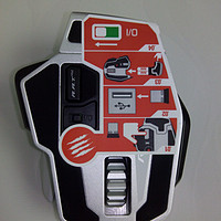 美加狮 R.A.T.M 蓝牙无线游戏鼠标开箱晒物(电池|镜面|底盘|接收器|滚轮)