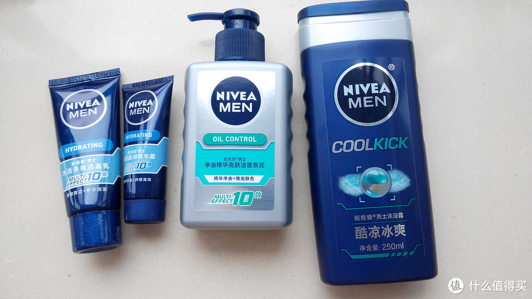 NIVEA 妮维雅 男士沐浴洁面护理套装