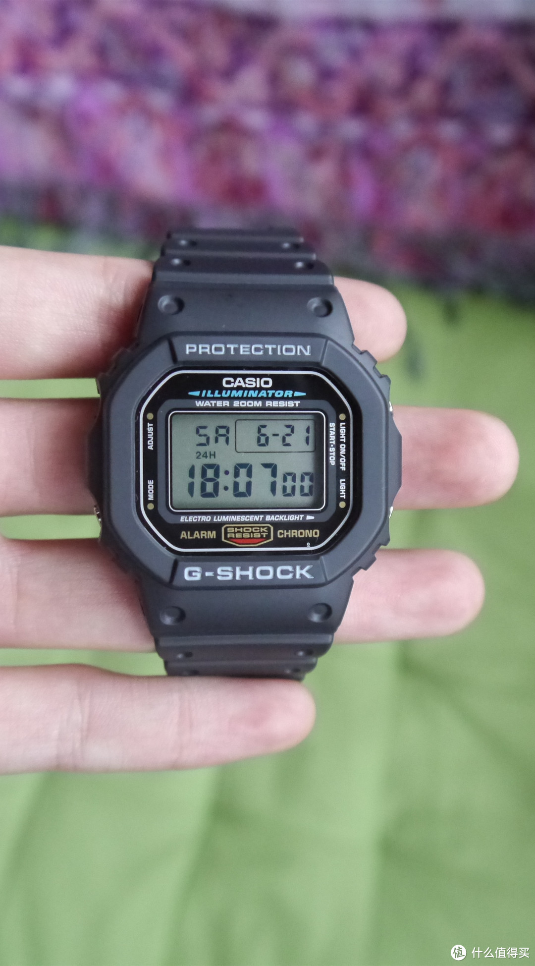 CASIO 卡西欧 G-SHOCK DW5600E-1V 男款经典腕表