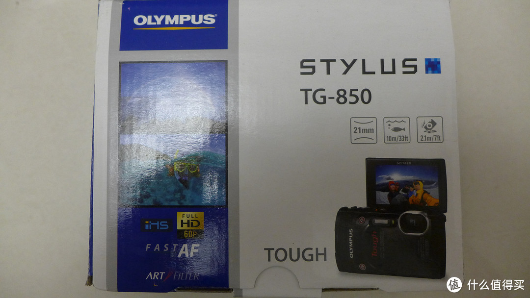 给假期一个美好的期待：OLYMPUS 奥林巴斯 Stylus Tough TG-850 iHS 五防数码相机